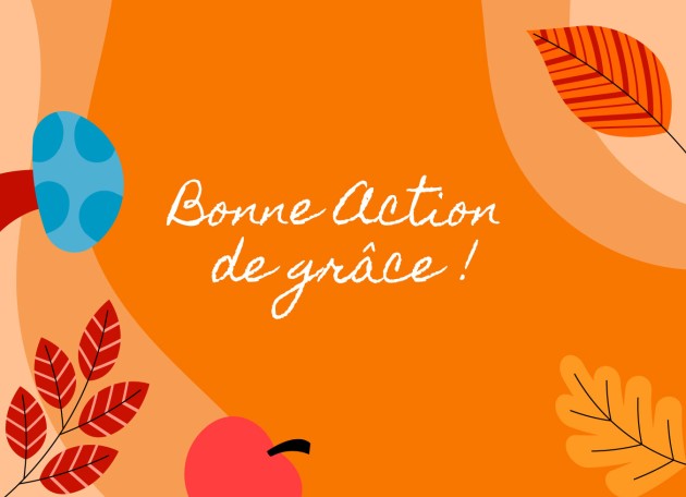 Fermeture à l’occasion de l’Action de grâce