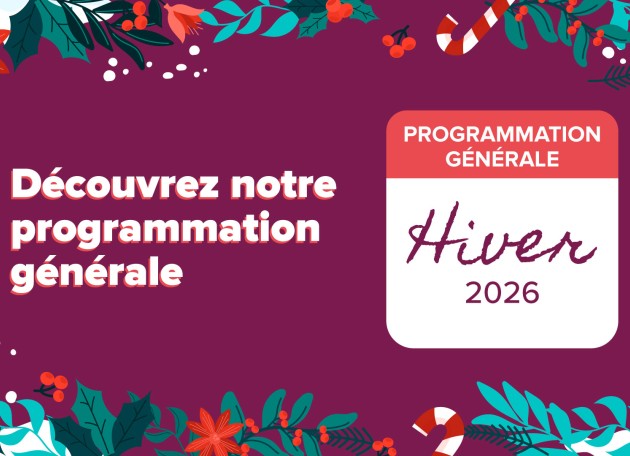 Programmation générale Hiver 2026