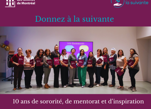 Dix ans de Donnez à la suivante Dix ans de Donnez à la suivante