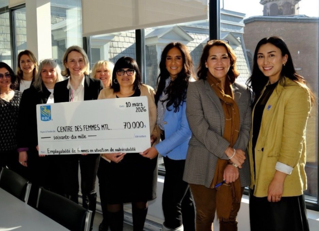 La Fondation RBC soutient l’autonomie économique des femmes du Centre des femmes de Montréal.